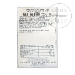 Deep-Fried Beancurd Sheets, 250g