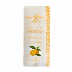 Donna Elvira Orange PGI Modican Chocolate Bar, 70g