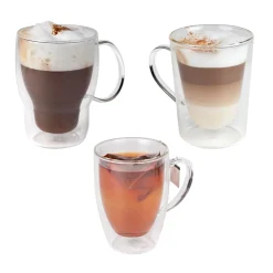 Double-Walled Borosilicate Glass Mug