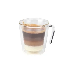Double-Walled Borosilicate Glass Small Coffee Cup, 120ml