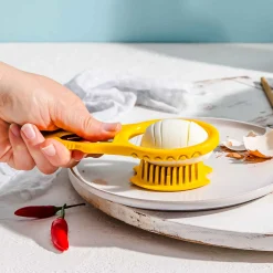 Dreamfarm Yellow Eggler Egg Peeler and Slicer