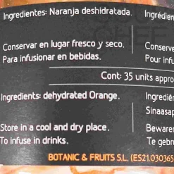 Dried Blood Orange Slices in Jar, 70g