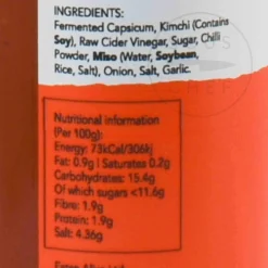 Eaten Alive Raw Kimchi Hot Sauce, 150ml