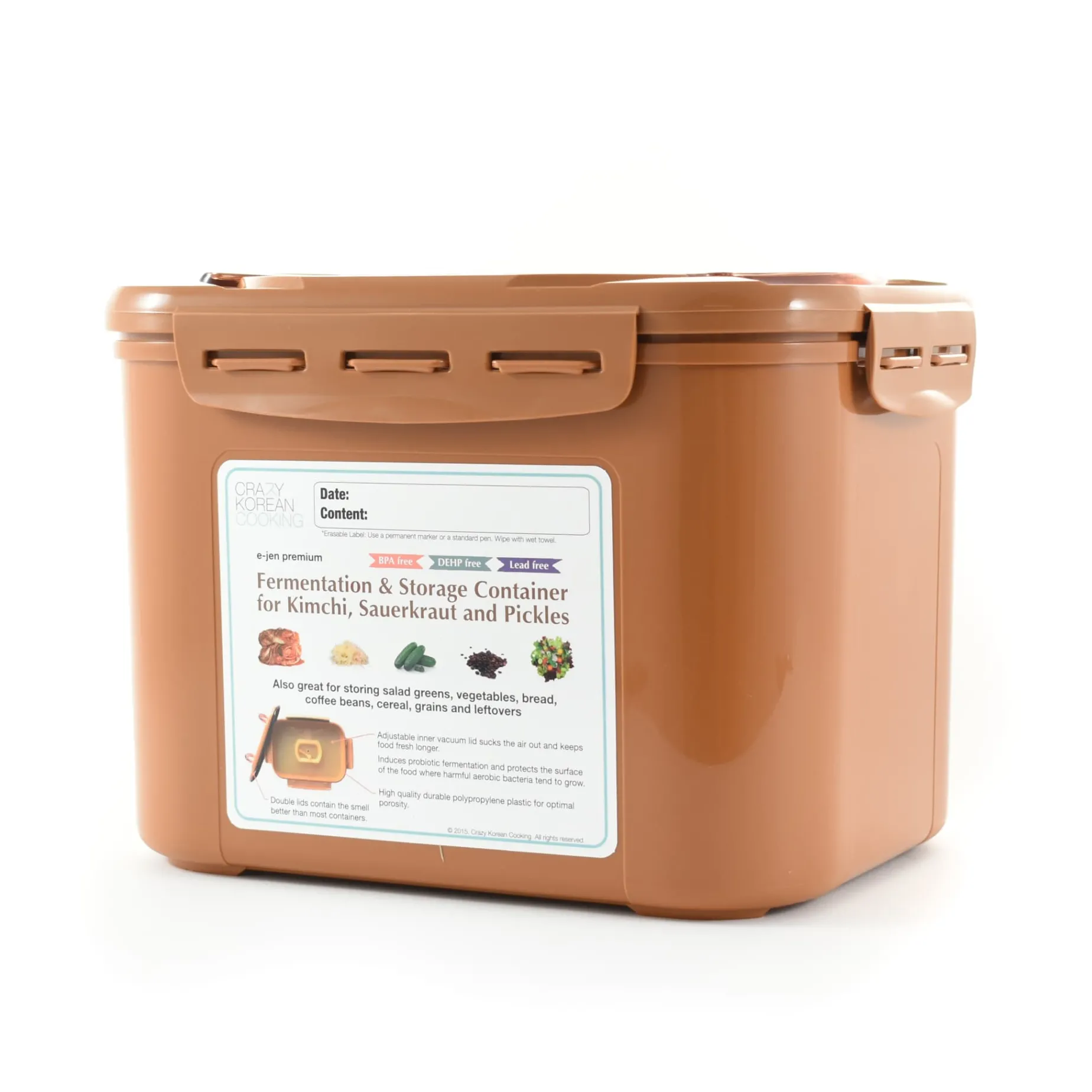 E-Jen Brining & Fermentation Container