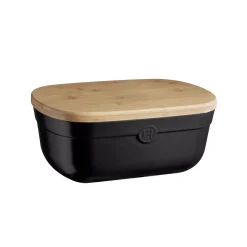 Emile Henry Black Bread Storage Box