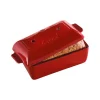 Emile Henry Red Loaf Pan with Lid, 2.2 Litre