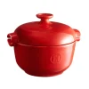 Emile Henry Red Rice Cooking Pot, 2.5 Litre