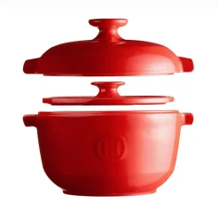 Emile Henry Red Rice Cooking Pot, 2.5 Litre