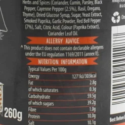 Essential Cuisine Street Food Zesty Chermoula Seasoning, 260g