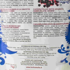 Fabbri Herbamelle Amarena Cherry Sweets, 75g