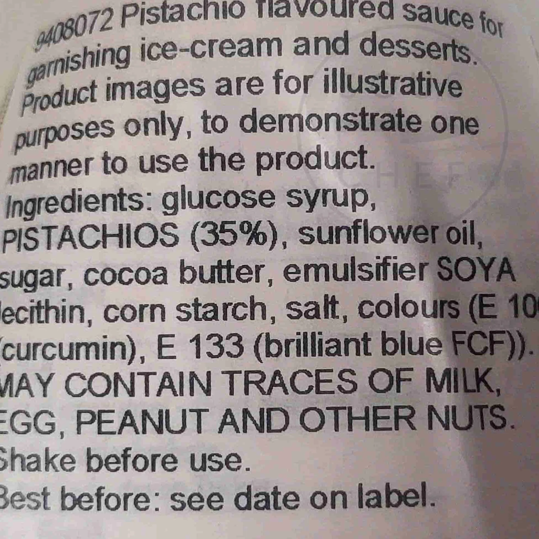 Fabbri Pistachio Topping, 200g