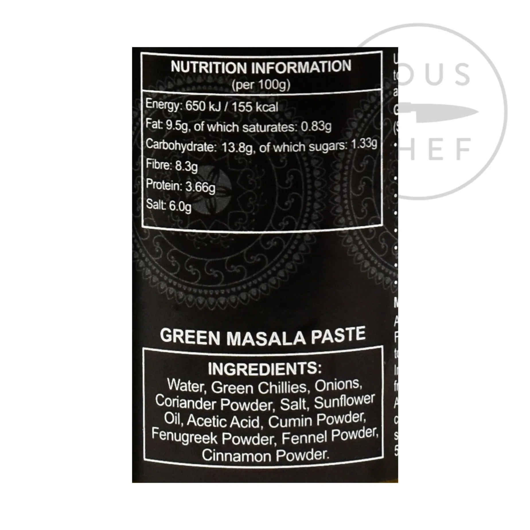 Ferns' Green Masala Paste, 380g