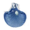 Filt String Bag in Cobalt Blue, Short Handle