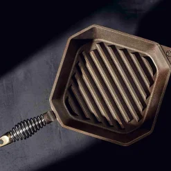 Finex Cast Iron Grill Pan, 25cm (10inch)