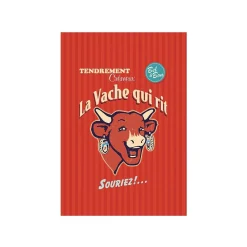 French Tea Towel - La Vache Qui Rit