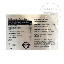 Funkin Lychee Puree, 1kg