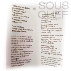 Galantino Puglian Extra Virgin Olive Oil in Green Stripe Glass Bottle, 500ml