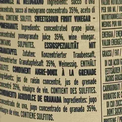 Giusti Sweet and Sour Pomegranate Condiment, 250ml