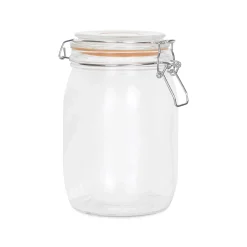 Glass Clip Top Preserving Jar