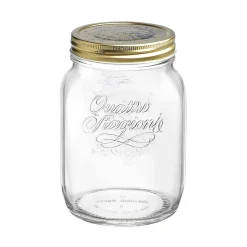 Glass Pickle Storage Jar