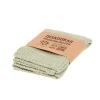 Green Cotton & Linen Mix Dishcloth
