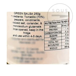 Green Mexican Salsa, 250g