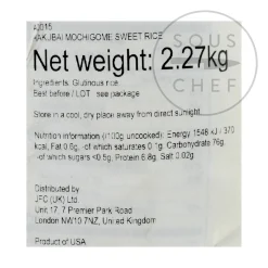 Hakubai Mochigome Sweet Rice, 2.27kg