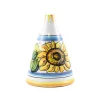 Hand Painted Italian Ceramic Olive Oil Bottle