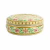 Hand Painted Single Tier White Tiffin Tin, 300ml
