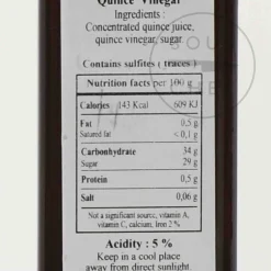 Huilerie Beaujolaise Quince Vinegar, 250ml