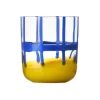 Ichendorf Milano Blue & Yellow Patterned Tumbler, 350ml