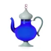 Ichendorf Milano Blue Teapot with Green Lid, 26.5cm