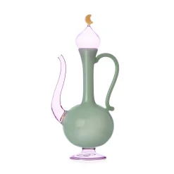 Ichendorf Milano Green and Pink Jug with Moon, 37.5cm