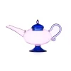 Ichendorf Milano Pink Teapot with Blue Lid, 18cm