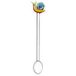 Ichendorf Milano Snail and Frog Set of 2 Stirring Spoons, 15cm