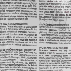 Il Borgo del Biscotto Shortbread Biscuits with Sugar Grains, 350g