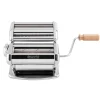 Imperia Chrome Gourmet Pasta Maker with Textured Rollers