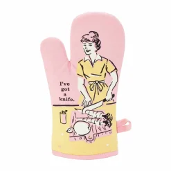 I've Got a Knife Double Sided Oven Mitt