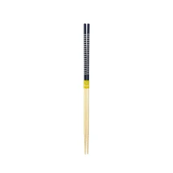 Japanese Blue Stripe Cooking Chopsticks, 33cm