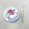 Japanese Fish Dinner Plate, 24.5cm