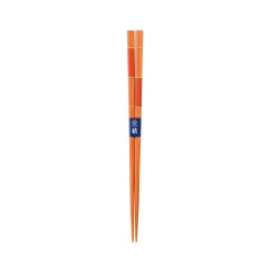 Japanese Orange & Gold Chopsticks, 22.5cm