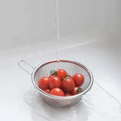 Japanese Stainless Steel Deep Strainer for Prep Bowl, 13cm