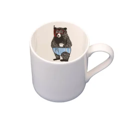 Jimbob Art Mr. Bear is Inside Your Mug Mug, 300ml