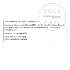Jinro Strawberry Soju, 350ml