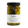 Kalios Chalkidiki Green Pitted Olives in Brine, 310g