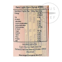 Karo Light Corn Syrup - Red, 473ml