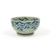 Kikyo Flower Ramen Bowl, 17cm dia x 9cm