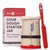 KneadAce Signature Sourdough Starter Jar Kit, 32oz