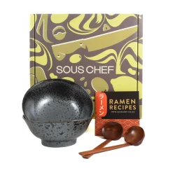 Kuroi Hanten Ramen Bowl Set