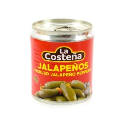 La Costena Whole Green Jalapeno Peppers, 199g